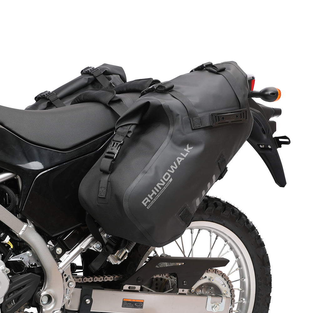 Rhinowalk Motorcycle Saddle Bags Waterproof 18L/28L/48L Universal Motorbike Side Pannier Bag