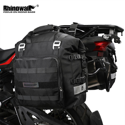 Rhinowalk Motorcycle Side Pannier Bag 25L Waterproof 1Pc