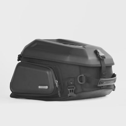 Rhinowalk Motorcycle Tail Bag Waterproof 23-35L Hard Shell